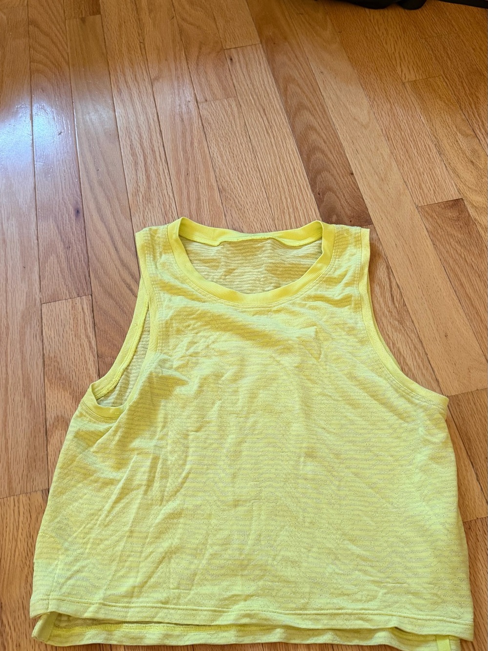 lululemon athletica Yellow Women's Crop Tank